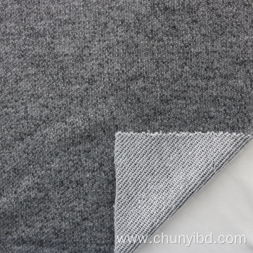 High Quality Comfortable Good Breathability Cationic Dyed Knitted Loose French Terry Fabric For Early Autumn Garment/Suit